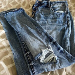 Kancan boyfriend jeans distressed size 15